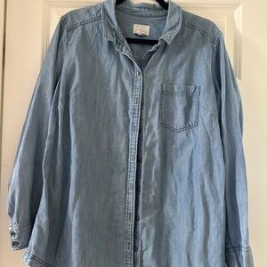 Light Blue Denim Shirt